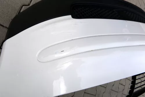 Seat Arosa 6H Stoßstange Frontstoßstange vorne weiß LB9A ab ca. Bj. 2000 (115090)