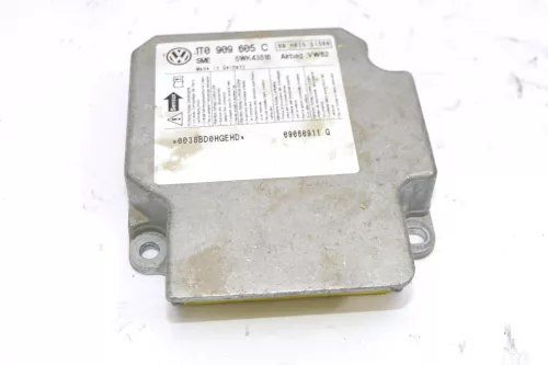 VW Touran Steuergerät Airbag Airbagsteuergerät 1T0909605C 09 H025 S1500 5WK43518