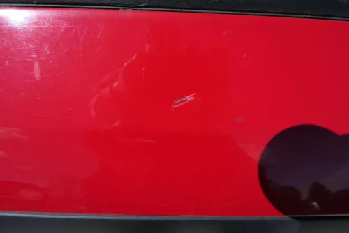 VW Golf 4 Kombi Avant Stoßstange hinten Heckstoßstange Stoßfänger rot LY3D (115194)