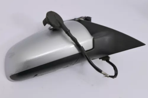 Audi A6 4F C6 Spiegel Außenspiegel rechts elektrisch anklappbar silber LY7W Umfe