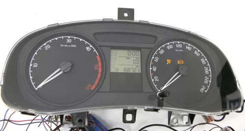 Skoda Fabia Roomster Tacho Tachometer Kombiinstrument 168.000km 5J0920801C TDI