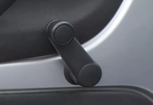 VW Lupo Seat Arosa manueller Fensterheber manuell vorne Kurbel schwarz (115459)