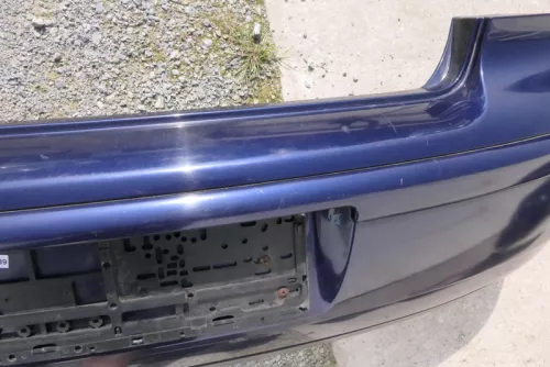 VW Polo 9N 9N3 Stoßstange Heckstoßstange hinten blau LB5N (115638)