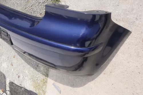 VW Polo 9N 9N3 Stoßstange Heckstoßstange hinten blau LB5N (115638)