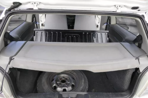 VW Polo 6N2 Hutablage Abdeckung Kofferraum grau hinten (115688)