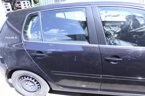 VW Golf 5 V 1K Tür Türrahmen hinten rechts 4/5-Türer schwarz LC9Z