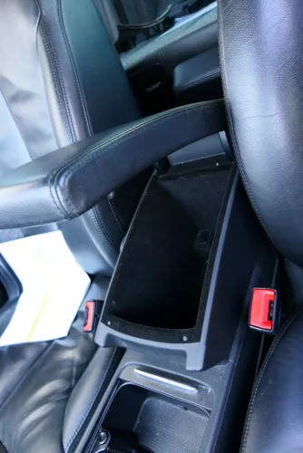 VW Passat 3C Mittelarmlehne Armlehne Fach original komplett zum nachrüsten Leder (115813)