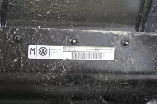 VW Touran 1T Sitz hinten mitte mittig (1. Reihe) Rücksitz anthrazit - 115965 (115965)