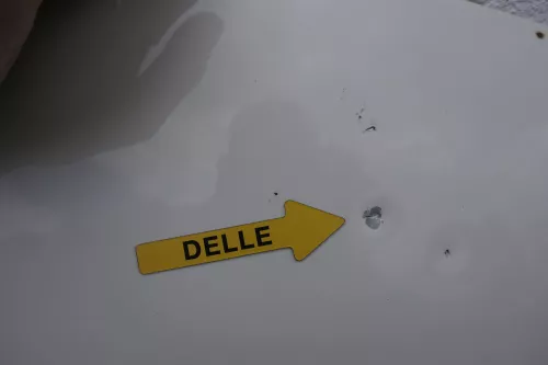 VW T4 Transporter Pritsche Motorhaube Haube Klappe vorne weiß Kurze Variant (116028)