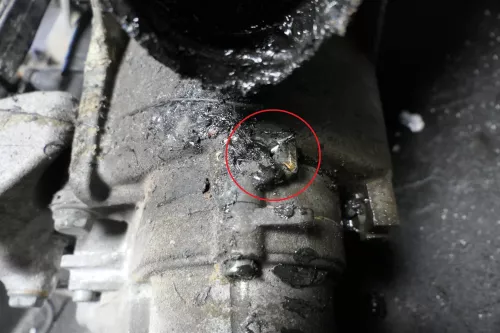 VW Golf 5 A3 8P Getriebe GQP 2,0 FSI 150PS 6 Gang (von Motor AXW) - Loch Gehäuse (116048)