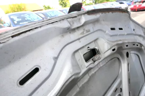 VW Passat 3BG Motorhaube Klappe vorne vorn Haube silber LA7W - Rost (116097)