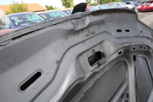 VW Passat 3BG Motorhaube Klappe vorne vorn Haube silber LA7W - Rost (116097)