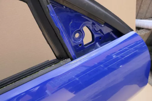 Seat Ibiza 6L Tür Beifahrertür 3-Türer vorne rechts blau LS5G (116268)