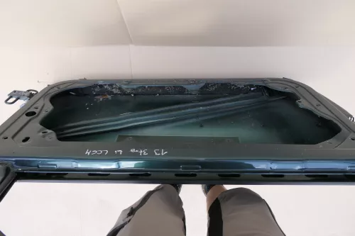 VW Golf 4 Tür vorne links Fahrertür 2/3-Türer grün LC6M (116317)