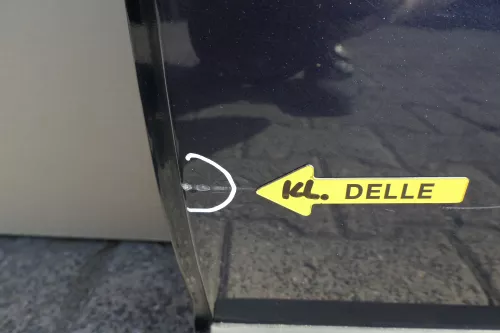 VW Passat 3B 3BG Kombi Variant Tür hinten links blau LN5Y (116327)