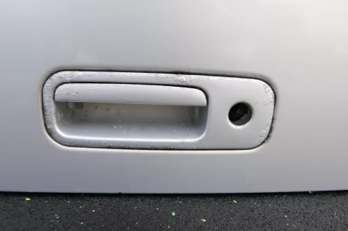 VW Polo 6N2 Heckklappe Klappe hinten Kofferraumklappe silber LA7W (116390)