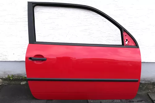 VW Lupo Seat Arosa Tür vorne rechts Fahrertür rot LP3G ohne Anbauteile (mech (116433)