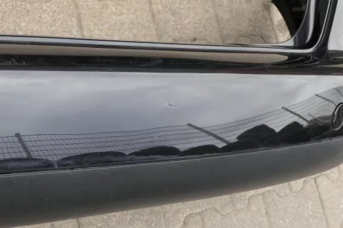 VW Touran 1T Stoßstange hinten Heckstoßstange Stoßfänger schwarz LC9Z (116466)
