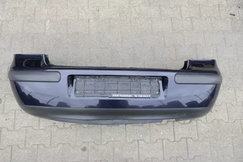 VW Golf 4 Limousine Stoßstange hinten Heckstoßstange Stoßfänger blau LC5H