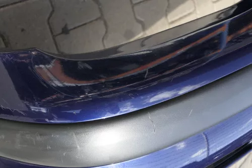 VW Golf 4 Stoßstange vorne Stoßfänger vorn blau LB5N (116482)