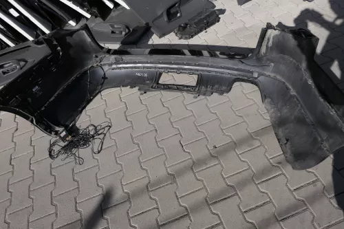 VW Passat 3C Kombi Stoßstange hinten Heckstoßstange Stoßfänger schwarz LC9X PDC (116486)