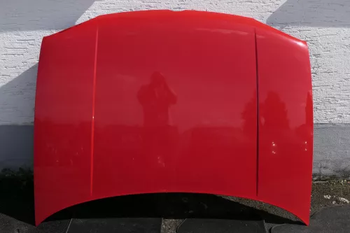 VW Golf 4 Motorhaube Haube Klappe vorne rot LP3G Frontklappe
