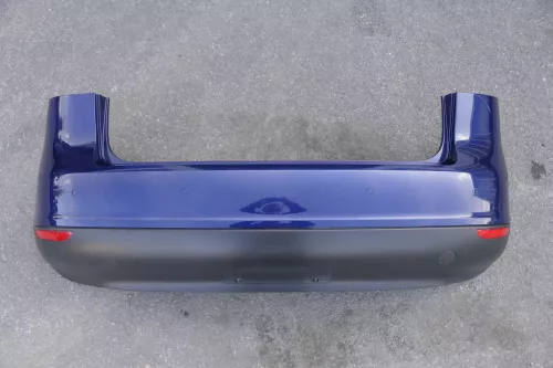 VW Golf 5 Plus 5M Stoßstange hinten Heckstoßstange blau LD5Q - PDC