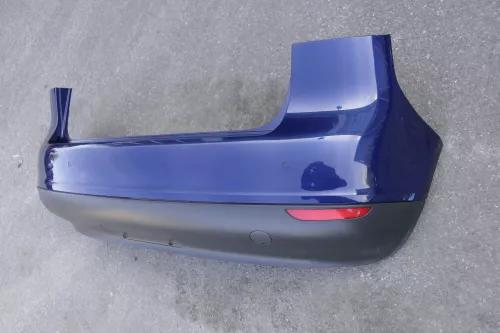VW Golf 5 Plus 5M Stoßstange hinten Heckstoßstange blau LD5Q - PDC (116601)