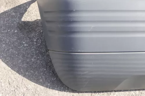 Seat Arosa 6H Stoßstange hinten schwarz grau Heckstoßstange unlackiert (116605)