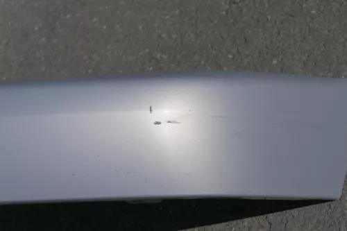 VW Polo 6N Stoßstange vorne Oberteil der 2-geteilte Fronttoßstange silber LB7Z 3 (116607)