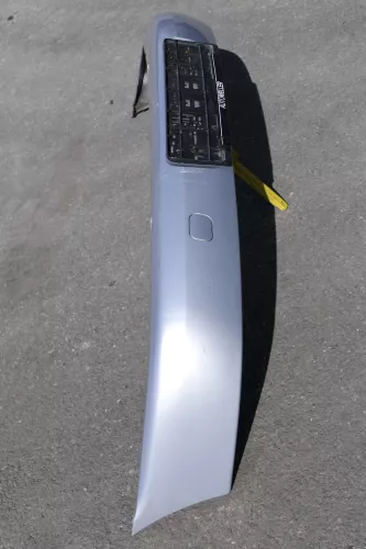 VW Polo 6N Stoßstange vorne Oberteil der 2-geteilte Fronttoßstange silber LB7Z 3 (116607)