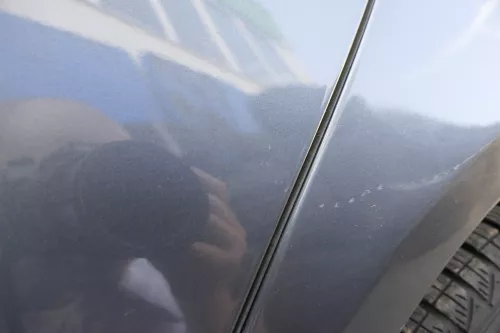 Skoda Octavia 1Z Kombi Tür hinten links silber grau 9153 LF8J  (ohneAnbauteile) (116989)