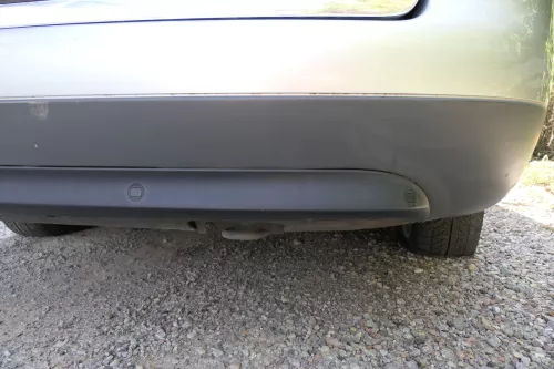 Audi A6 4B Kombi Avant Stoßstange hinten Heckstoßstange grau silber LY7M mit PDC (117133)