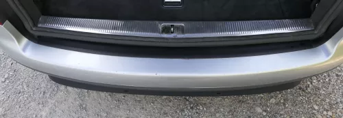 Audi A6 4B Kombi Avant Stoßstange hinten Heckstoßstange grau silber LY7M mit PDC (117133)