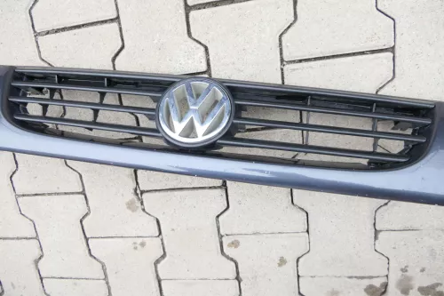 VW Polo 6N Kühlergrill Grillleiste vorne Leiste für Grill grau LC7V (117145)