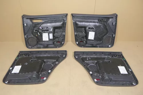 VW Touran 4x Türverkleidung Verkleidung Tür vorne +hinten links anthrazit 117174 (117174)