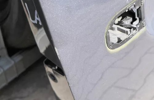 VW Golf 5 V 1K Tür vorne rechts Beifahrertür 2/3Türer grau LA7T ohneAnbauteile (117177)