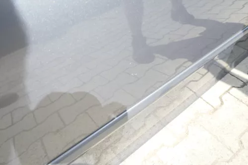 VW Golf 5 V 1K Tür vorne rechts Beifahrertür 2/3Türer grau LA7T ohneAnbauteile (117177)