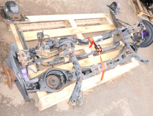 Golf 6 5K Achse hinten Hinterachse Achsträger Querlenker Stabi Stabilisator