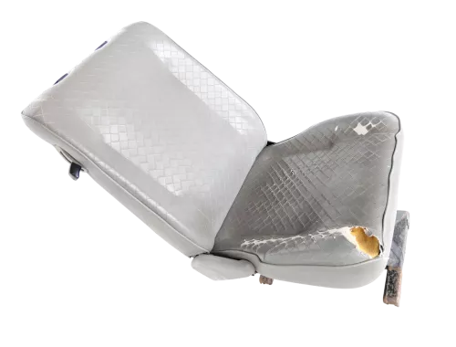 VW T4 Sitz hinten rechts 1. Reihe Lehne Rücksitz (Multivan Caravelle (117414)