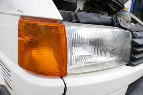 VW T4 Scheinwerfer rechts vorne 701941018 kurzer Radstand original AC0 Blinker (117419)