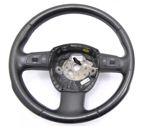 Audi A6 4F Q7 Lenkrad 3-Speichen Multifunktions-Sportlenk 4F0419091AP