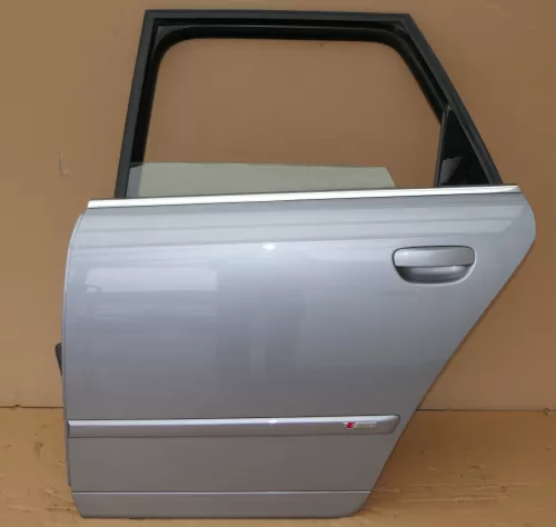 Audi A4 B6 8E Türblatt Tür hinten links silber grau LY7Z Kombi Avant