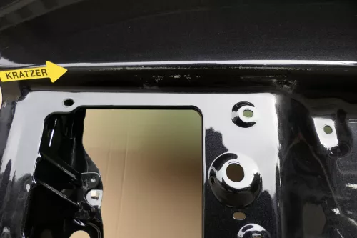 VW Sharan 7M Heckklappe Scheibe Klappe hinten ab Bj.2000 schwarz LC9Z (118077)