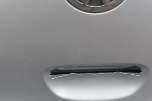 VW Polo 9N Heckklappe Kofferraumklappe Klappe hinten silber LA7W (118108)