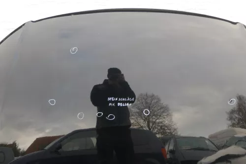 VW Passat 3C Motorhaube Klappe vorne vorn Haube schwarz L041 (118112)