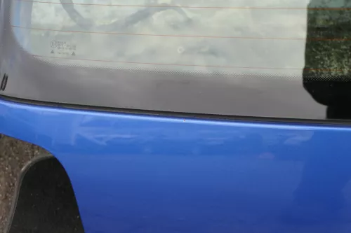 Seat Arosa Heckklappe Klappe hinten Kofferraumklappe blau LW5Y bis ca. Bj. 2000 (118134)