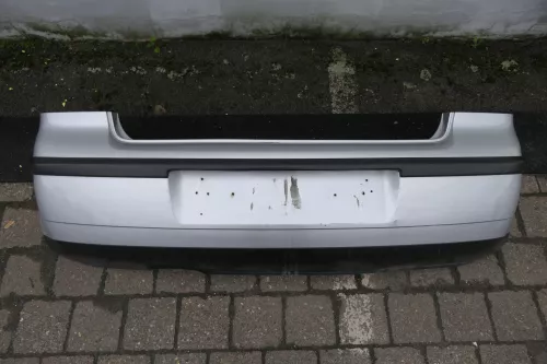 VW Polo 9N 9N3 Stoßstange Heckstoßstange hinten silber LA7W - 99,99