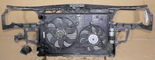 Audi A3 8L Schloßträger Kühler für Klimaanlage Lüfter Kondensator Facelift (118433)