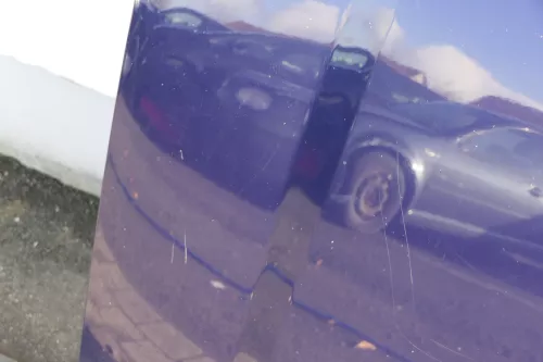 VW Polo 6N2 Motorhaube Haube vorne Klappe Frontklappe blau LB5N (118489)